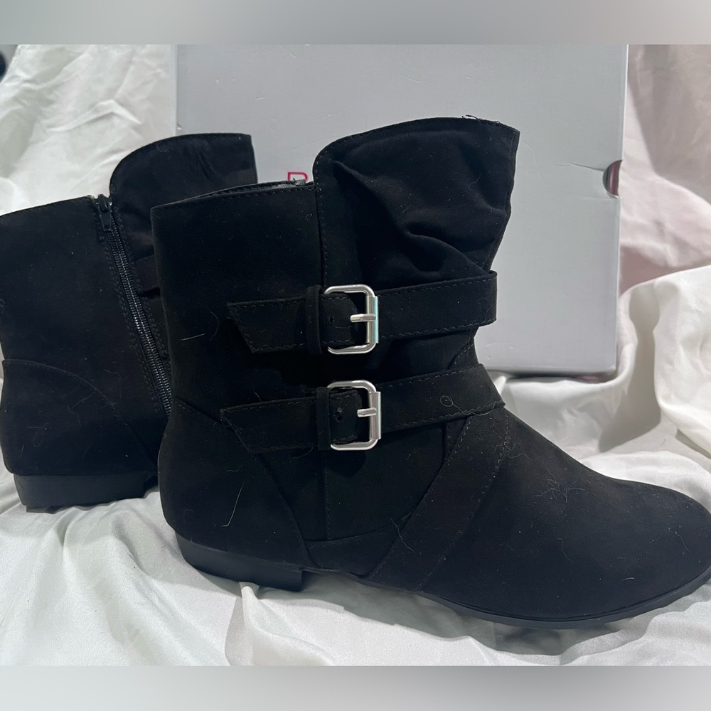 Women’s Rampage Black Booties Size 10
